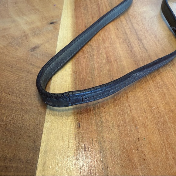 Coach Ashley Vintage Y2K Metallic Bronze Pleated Leather East/West Duffle (GUC) - Picture 11 of 14